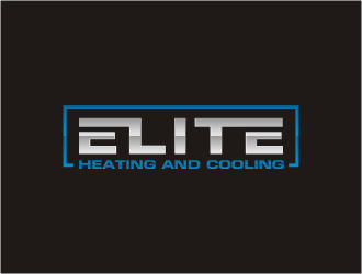 Elite heating and cooling logo design by bunda_shaquilla