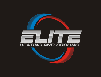 Elite heating and cooling logo design by bunda_shaquilla