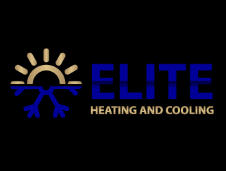 Elite heating and cooling logo design by Muhammad_Abbas