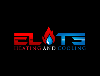 Elite heating and cooling logo design by amazing