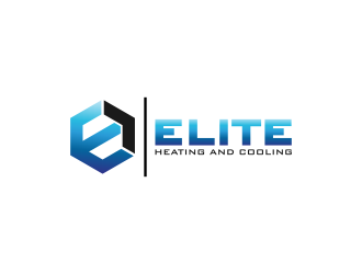 Elite heating and cooling logo design by hoqi