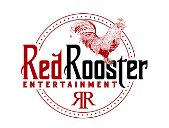 Red Rooster Entertainment logo design by Ultimatum