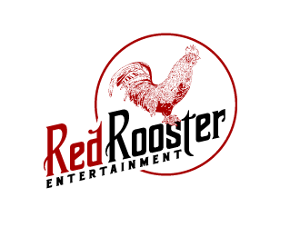 Red Rooster Entertainment logo design by Ultimatum