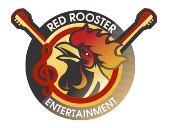 Red Rooster Entertainment logo design by Aftab