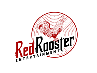 Red Rooster Entertainment logo design by Ultimatum