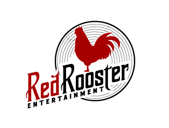 Red Rooster Entertainment logo design by Ultimatum