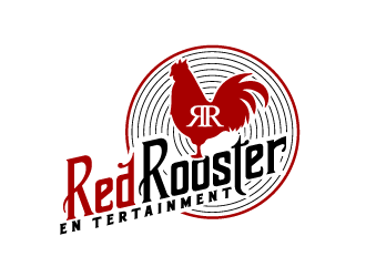 Red Rooster Entertainment logo design by Ultimatum