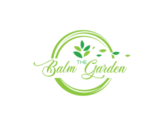 The Balm Garden logo design by bloomgirrl
