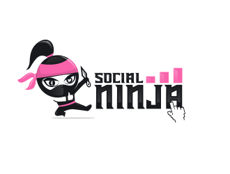 Social Ninja logo design by schiena