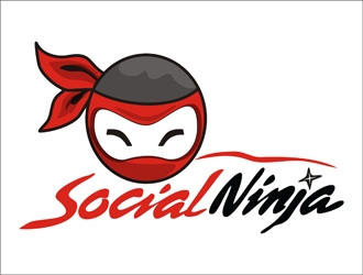 Social Ninja logo design by indrabee