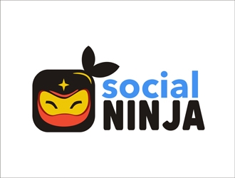 Social Ninja logo design by indrabee