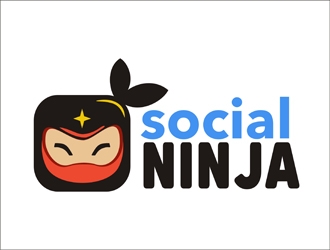 Social Ninja logo design by indrabee