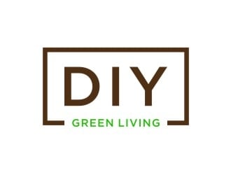 DIY Green Living logo design by sabyan