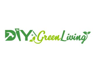 DIY Green Living logo design by Realistis