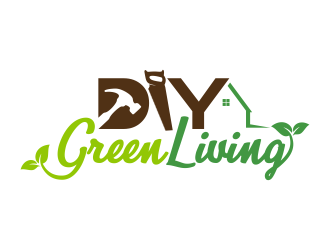 DIY Green Living logo design by Realistis