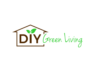 DIY Green Living logo design by creator_studios