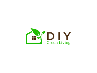 DIY Green Living logo design by kaylee
