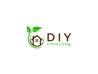 DIY Green Living logo design by kaylee