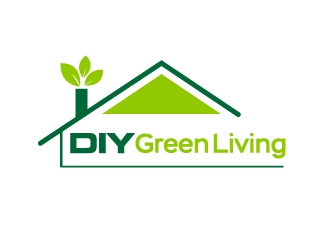 DIY Green Living logo design by Marianne
