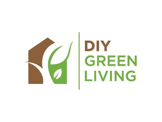 DIY Green Living logo design by Fear