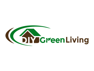 DIY Green Living logo design by aldesign