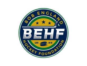 Bob England Hockey Foundation logo design by Benok