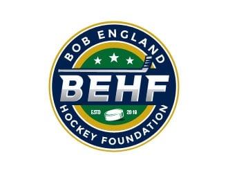 Bob England Hockey Foundation logo design by Benok