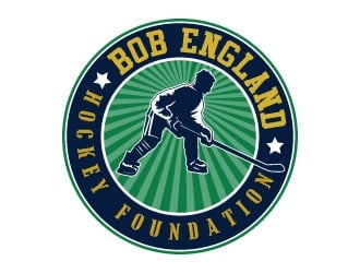 Bob England Hockey Foundation logo design by uttam
