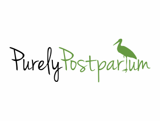 Purely Postpartum logo design by hidro