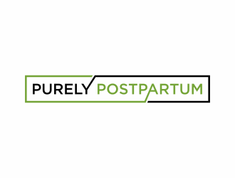 Purely Postpartum logo design by hopee