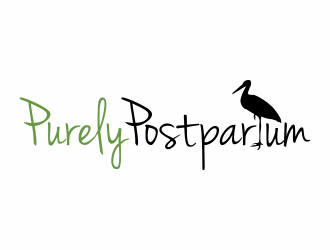 Purely Postpartum logo design by hidro