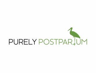 Purely Postpartum logo design by hidro