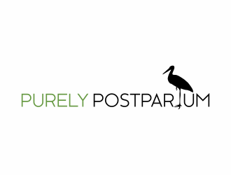 Purely Postpartum logo design by hidro