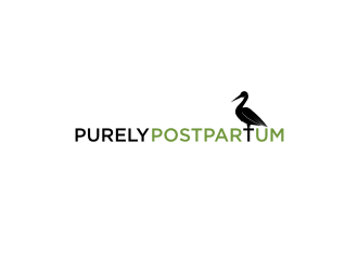 Purely Postpartum logo design by blessings
