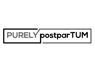 Purely Postpartum logo design by Akhtar