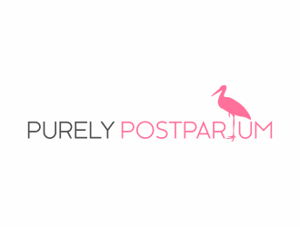 Purely Postpartum logo design by hidro