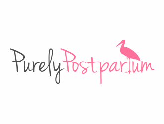 Purely Postpartum logo design by hidro