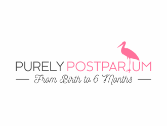 Purely Postpartum logo design by hidro