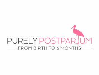 Purely Postpartum logo design by hidro