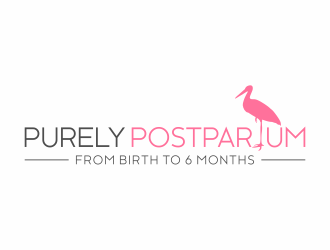 Purely Postpartum logo design by hidro