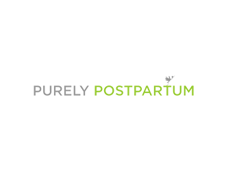 Purely Postpartum logo design by Kraken