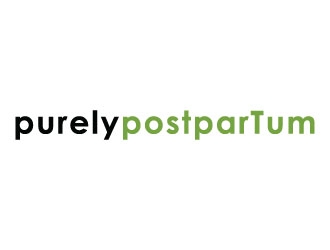 Purely Postpartum logo design by Suvendu