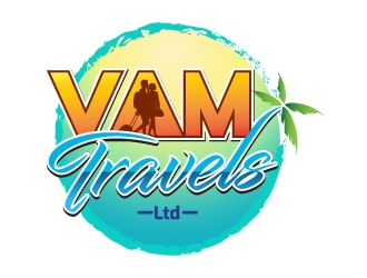 VAM Travels Ltd logo design by yans