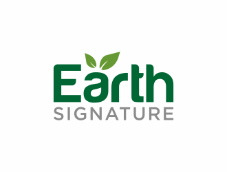 Earth Signature logo design by hidro