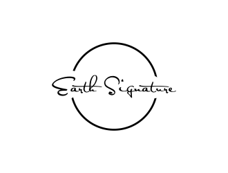 Earth Signature logo design by ammad