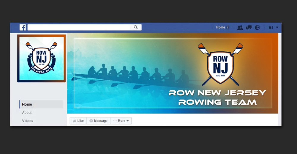 Row New Jersey or Row NJ logo design by DreamLogoDesign