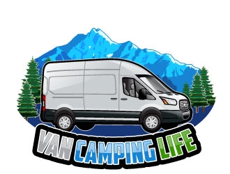 Van Camping Life logo design by uttam