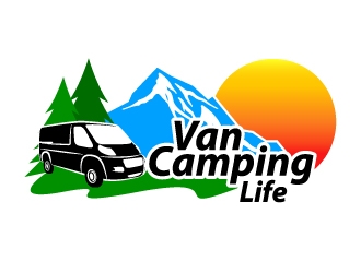 Van Camping Life logo design by LogOExperT