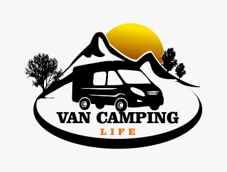Van Camping Life logo design by berkahnenen