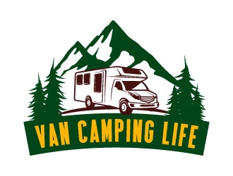 Van Camping Life logo design by daywalker